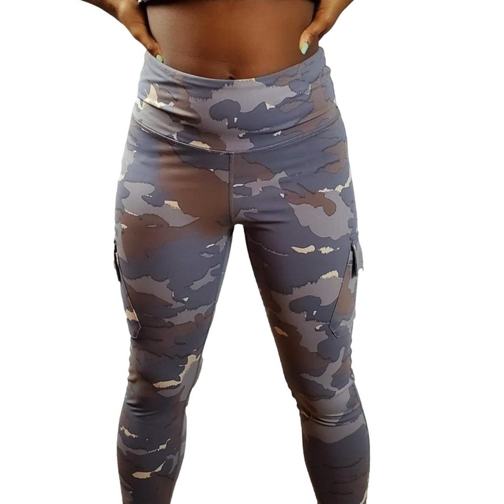 NWT Mono B Cargo High Waisted Leggings Size XL